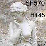 Statues en fonte de divinités et déesses Ref SF570