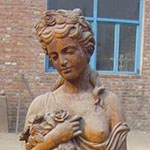 Statue en fonte de divinités et déesses Ref SFQL-1047A