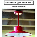 Luminaire extérieur suspension type Belcour n°4
